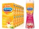 Durex Tropical Preservativi Aromatizzati alla Frutta, 36 Pezzi e Gel Lubrificante Very Che...