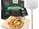 Pizza Divertimento Pietra refrattaria per pizza da forno - Con pala per pizza - Pietre di...