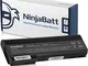Ninjabatt 9 Celle Batteria per HP HSTNN-LB2F HSTNN-LB2G HSTNN-LB2I ProBook 6360B 6460B 646...