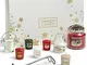 Yankee Candle set regalo | 8 candele profumate, portacandele, taglia-stoppino e paralume I...