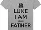 Hypeshirt T-Shirt Luke I AM Your Father C999904 Grigio L