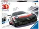 Ravensburger - 3D Puzzle Porsche 911 Gt3 Cup, Veicolo, 108 Pezzi, 10+ Anni