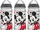 NUK Disney Mickey Mouse 300ml Orthodontic Bottle, 3-Pack, Med Flow, Silicone