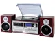 Trevi TT 1070 E Sistema Giradischi Stereo Bluetooth con Encoding, Lettore Mp3, CD, USB, Au...