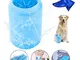 Cozywind Dog Paw Cleaner Pet Cup Cleaner Cup Kit con setole in Silicone e Un Asciugamano,...