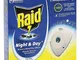 Raid Night & Day - Ricambio per apparecchio elettrico anti mosche, blu, l'ambalaggio può v...