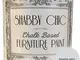 Shabby Chic, vernice per mobili a base di gesso, 250 ml, grigio, 13015/250