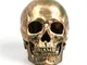 ECYC 1:1 in Resina Modello Cranio Umano Halloween Puntelli Decorazioni per La Casa, fedelt...