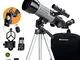 Celestron - Travelscope 70 DX con Adattatore Smartphone e pulsante di scatto