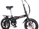 ODJOY-Fan-home 20 Pollici Leggero Mini Bici Pieghevole Piccola Bicicletta Portatile Studen...