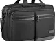 KROSER Borsa per Laptop Cartella per Laptop Elegante Adatto Fino a 17,3’’ Borsa a Tracolla...