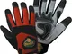 Power Gloves, Size S red