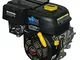 Wiltec LIFAN 168 Motore a Benzina 4,8 kW 6,5 CV 196 CCM con Frizione a Bagno d'olio e ridu...