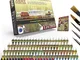 The Army Painter | Set Completo | Wargamers Complete Paint Set | 124 Colori Acrilici, Meta...