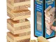 Wooden Tumbling Stacking Tower Kids Family Party Board Game