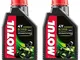 Motocar 2LT 2 LITRO 2 LT Olio Motore MOTUL 5100 10W40 Moto Scooter