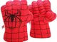 YOMI Guanti Spiderman Spiderman Smash Mani Pugno Morbido Peluche Guantoni da Allenamento p...