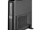 SilverStone SST-ML08B-H - Cabinet Milo per Slim HTPC formato Mini-ITX , con maniglia, nero