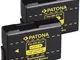 PATONA 2x Batteria EN-EL14, completamente decodificato Compatibile con Nikon P7700, P7800,...