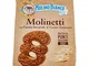 Mulino Bianco Biscotti Frollini Molinetti con Farina Integrale di Grano Saraceno, Colazion...