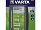 VARTA, Caricabatterie Universal, indicatore di ricarica LED, arresto di sicurezza, design...