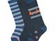 Sterntaler Kniestrümpfe 3Er-Pack, Calzini Bimbo 0-24, Multicolore (Blau/355), 17/18 (Talla...