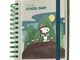 Grupo Erik: Diario Scuola 2023 2024 Snoopy, diario scolastico giornaliero con 11 mesi, 16x...