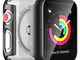 LϟK 2 Pezzi Nero Custodia Cover per Apple Watch Series 3 / Series 2 / Series 1 38mm con Ve...