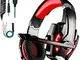 Cuffie Gaming per PS4 Cuffie da Gaming con microfono e Bass stereo Cuffie da Gioco con 3.5...