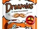 Dreamies Snack per gatti con pollo, confezione da 3 (3 x 60 g)