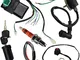 TOOGOO Cablaggio Kit Cablaggio Cdi Bobina D'Accensione Kill Switch Plug Rebuild Kit per 12...