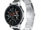 Syxinn Compatibile per Cinturino Galaxy Watch 46mm/Gear S3 Frontier/S3 Classic 22mm Acciai...