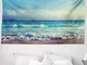 ABAKUHAUS Isola Tropicale Tappeto da Parete e Copriletto, Ocean Seychelles, più Tecnologia...