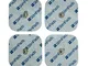 Stimpads Tens Electrode Pads con Connessione Universale a Pulsante da 3.5mm - Alternativa...