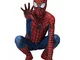 RNGNBKLS Bambino Adulto Spiderman Homecoming Costume Halloween Carnival Cosplay Spiderman...