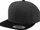 Yupoong Flexfit Unisex Kappe Classic Snapback 2-Tone, zweifarbige blanko Cap mit geradem S...