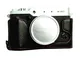 Custodia protettiva in vera pelle metà camera bag custodia cover per Fujifilm X30