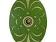 Generique - Scudo Romano Verde e Dorato in Legno 35 x 49 cmScudo Romano Verde e Dorato in...