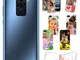 Stileitaliano Cover Personalizzata per Xiaomi Redmi Note 9 Personalizzabile con Foto Testi...