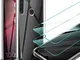 Leathlux Cover Compatibile con Xiaomi Redmi Note 8T Trasparente con 2 Pellicola Vetro Temp...