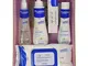 Mustela Bébé - Canastilla Rosa (Agua de colonia + Hydra Bébé + Vitamin barrier cream + Der...