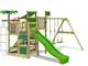 FATMOOSE Parco giochi in legno CrazyCoconut Club XXL Giochi da giardino con altalena Super...