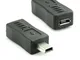 CABLEPELADO Adattatore Micro USB Femmina a Mini USB Maschio | Convertitore Adattatore USB...