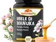Miele di Manuka Grezzo 500+ MGO Nuova Zelanda - Mono floreale e Ideale per la Cura delle F...