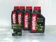 4 LT LITRI OLIO moto 4t MOTUL 5100 15W50 + FILTRO OLIO Technosynthese Sintetico