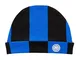 Inter, Cuffietta Neonato, Righe Nerzzurre e Logo Unisex-Bimbi 0-24, Nerazzurro, Unica