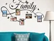 Rmoon Wall Sticker Family Adesivo Murale Cornice Per Foto Adesivi Murali Removibile Decalc...