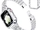 Neitra Cinturino per orologi compatibile per Apple Watch 40 mm SE/Serie 6/5/4, cinturino d...
