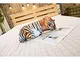 INGFBDS Simulazione 3D Peluche Gatto e Tigre Cuscini Animali di peluche morbidi Cuscino Di...
