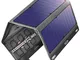 VITCOCO Caricabatterie Solare Portatile, 29W Pannelli Solari Dual-Port USB Impermeabile Po...